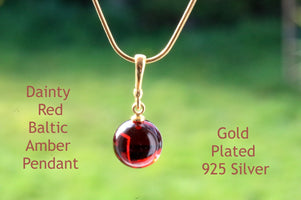 Red Drop Pendant