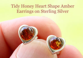 Silver Heart Earrings