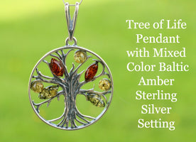 Silver Tree of Life Pendant