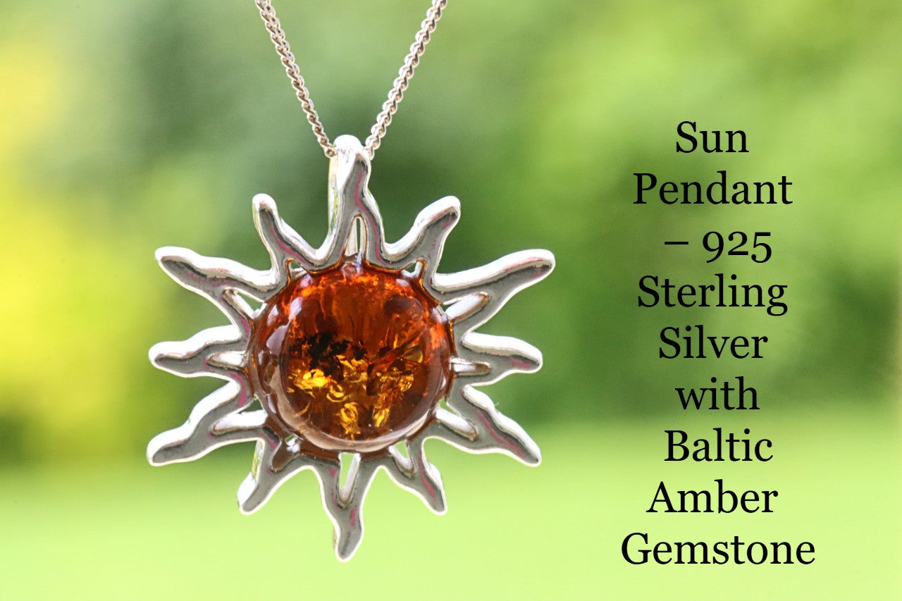Sun Pendant Necklace