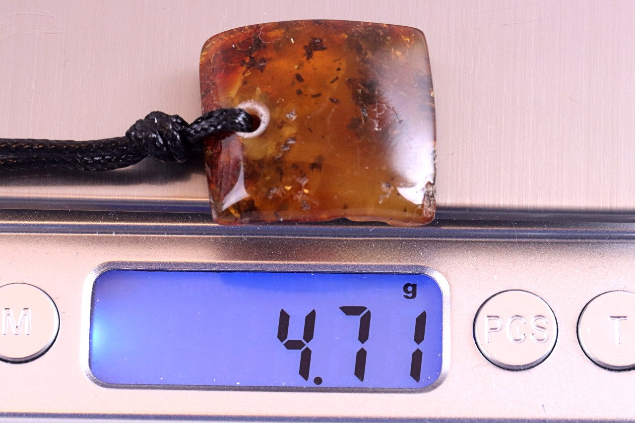 Handmade Baltic Amber Amulet