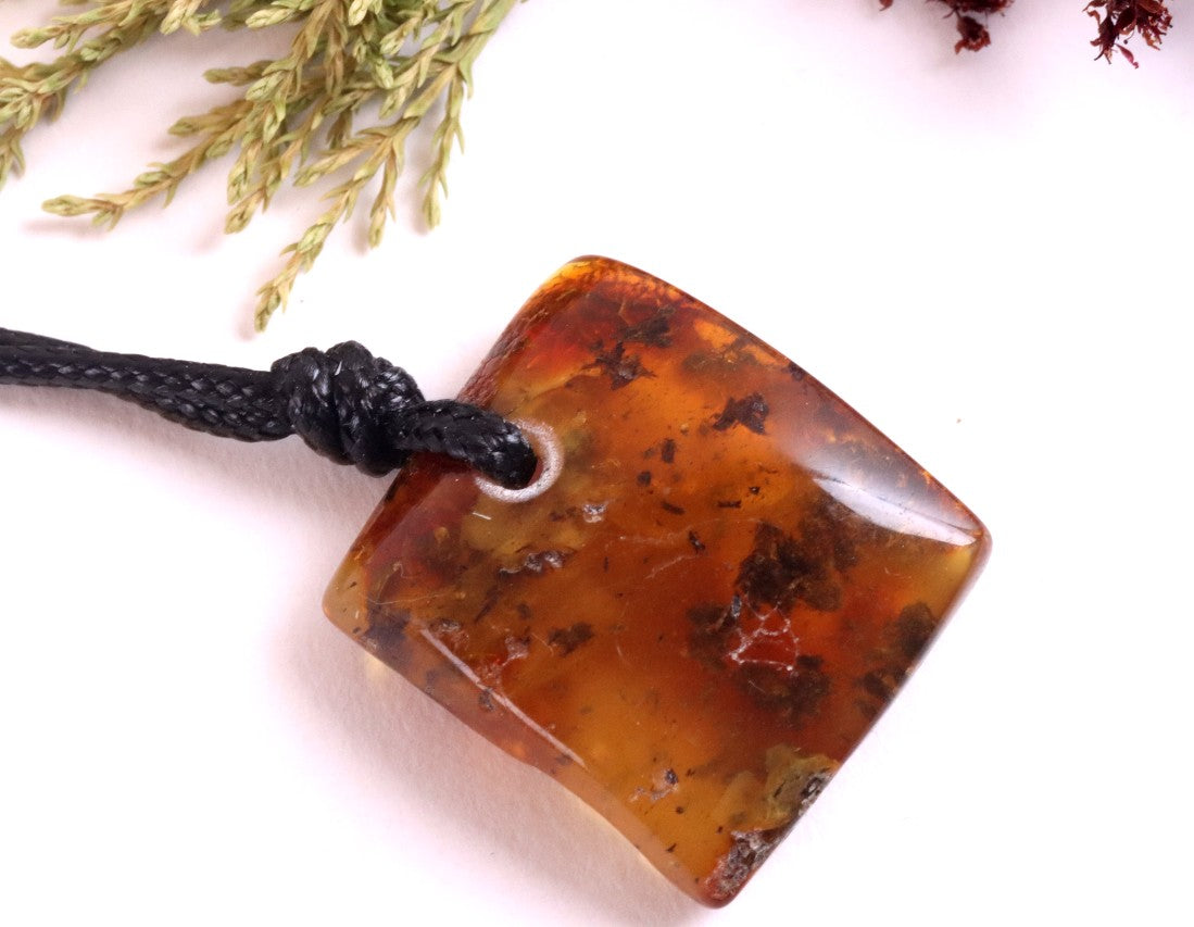 Handmade Baltic Amber Amulet