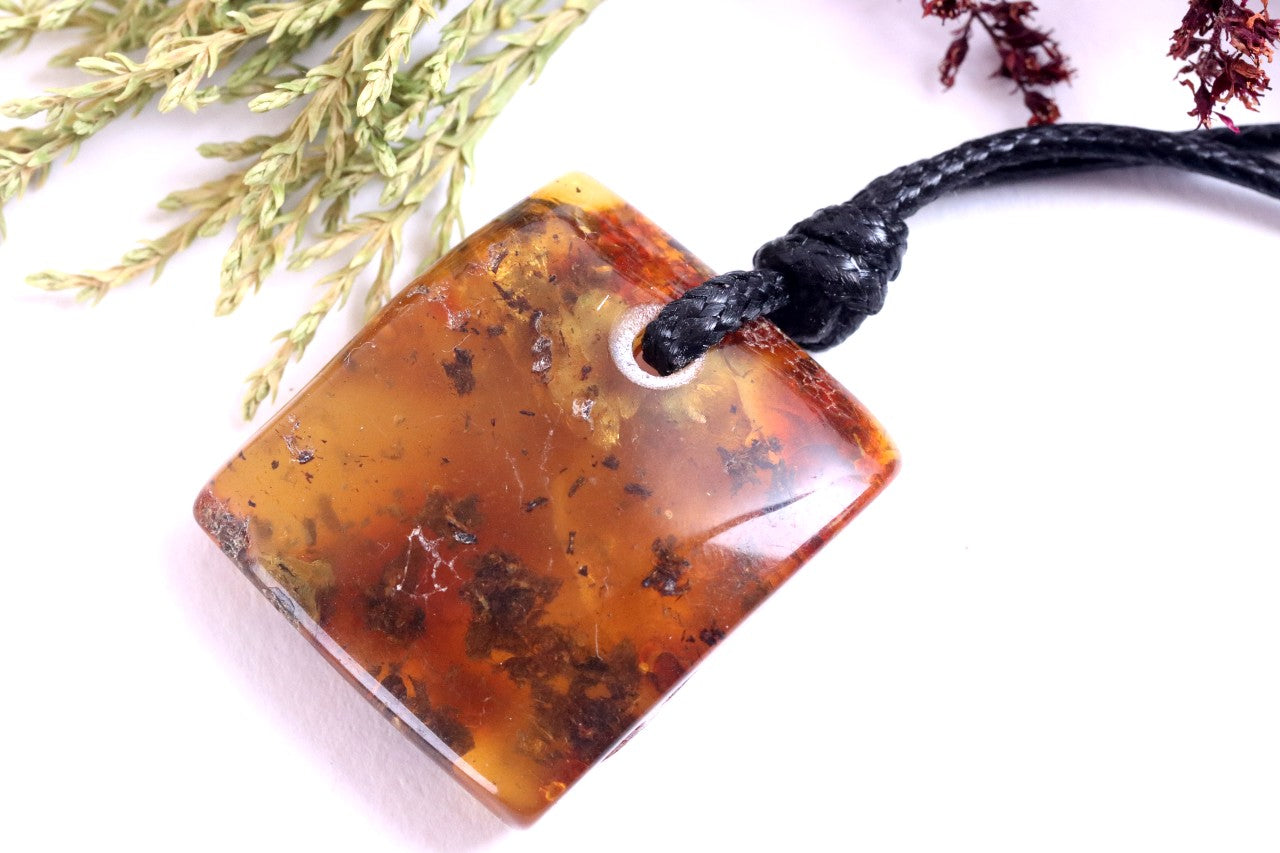 Handmade Baltic Amber Amulet