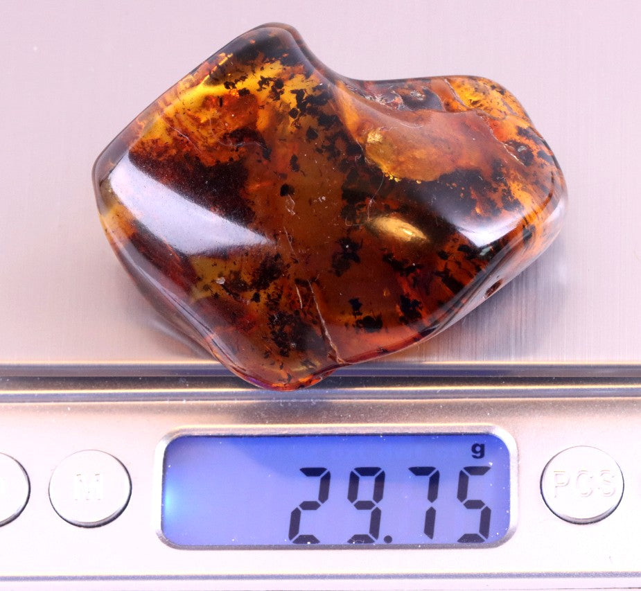 Healing Energy Natural Baltic Amber Gemstone