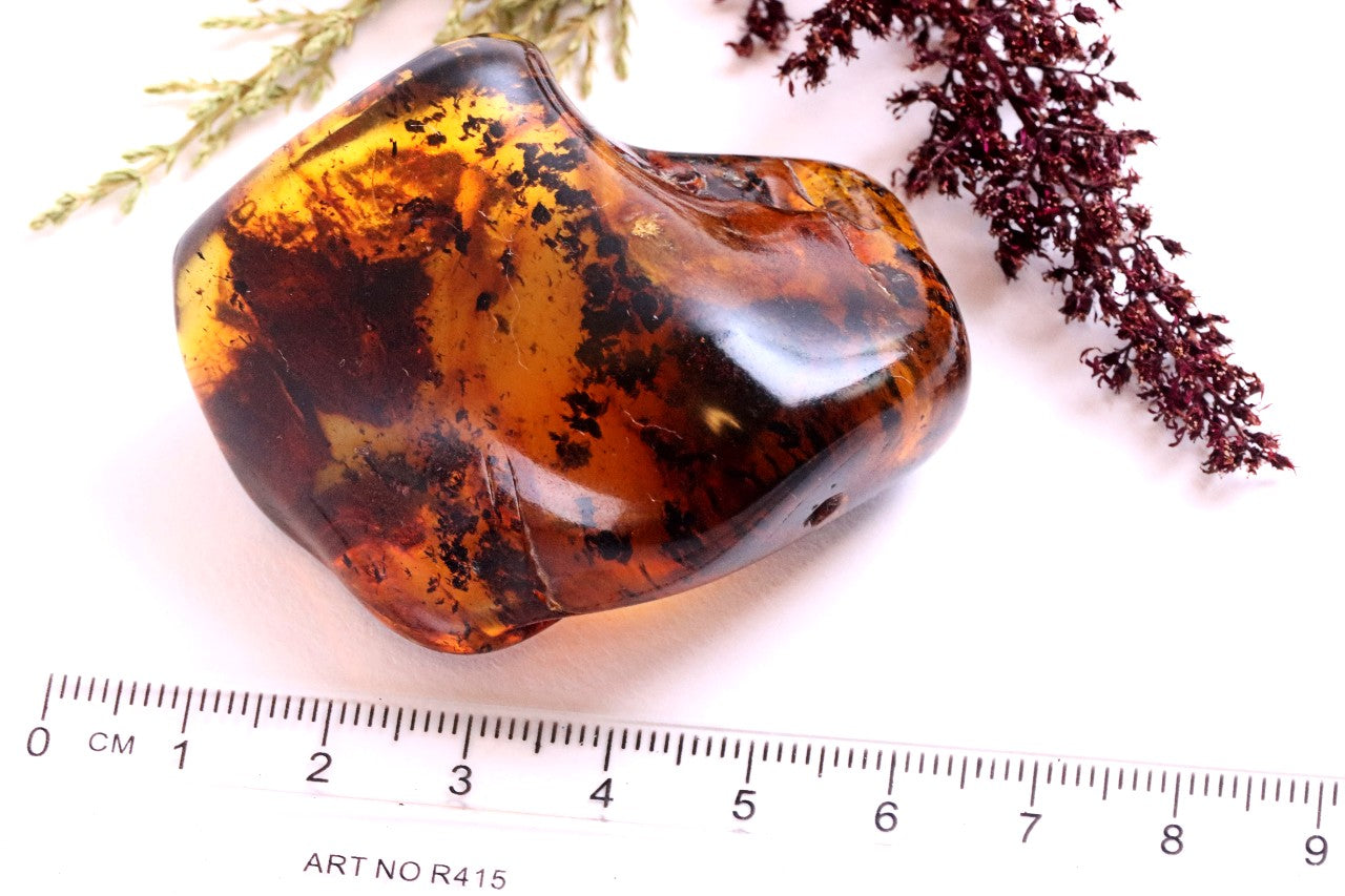 Healing Energy Natural Baltic Amber Gemstone