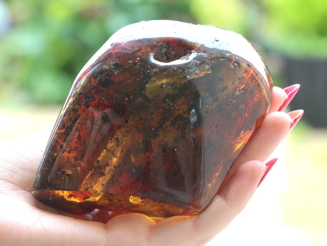 Large Amber Gemstone 159g