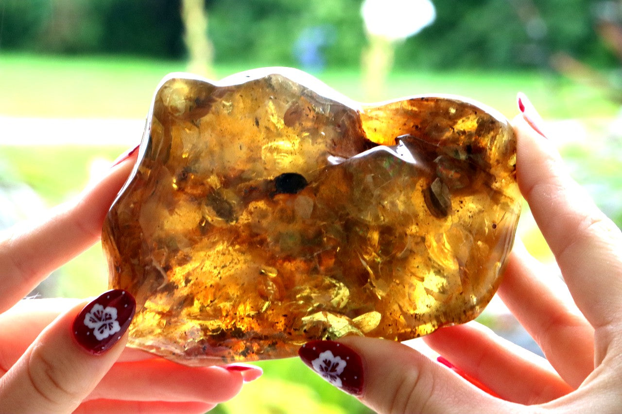 Huge 138g Baltic Amber Gem Natural Collector’s Specimen