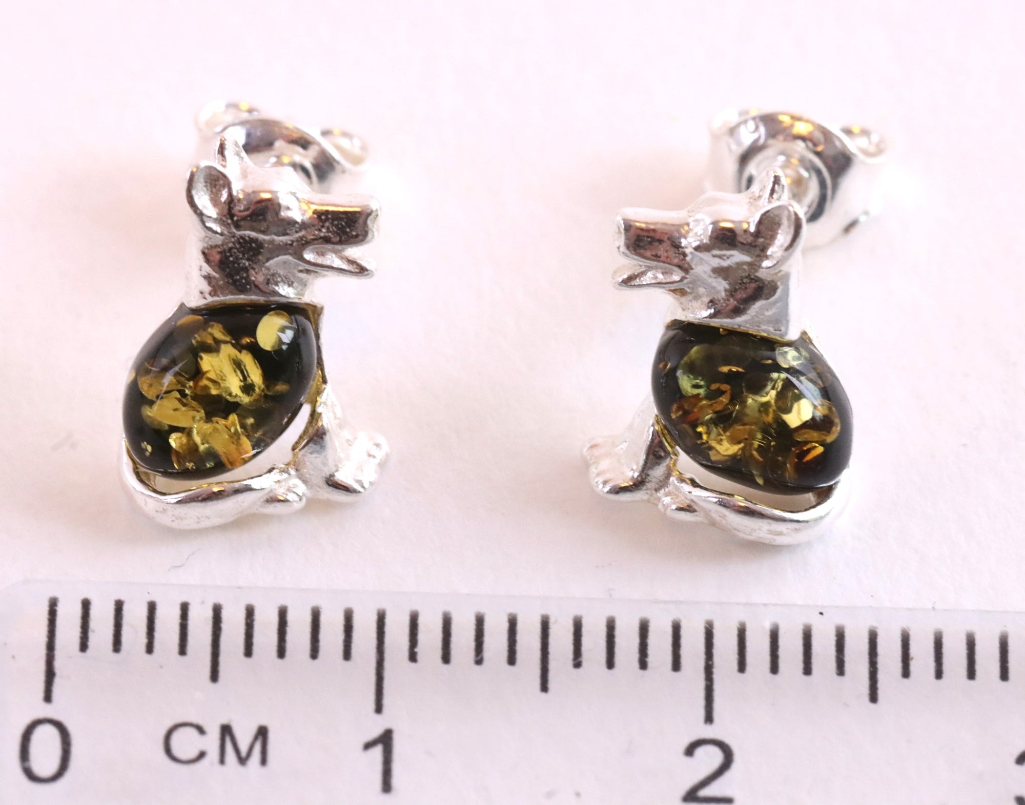 Cute Dog Stud Earrings