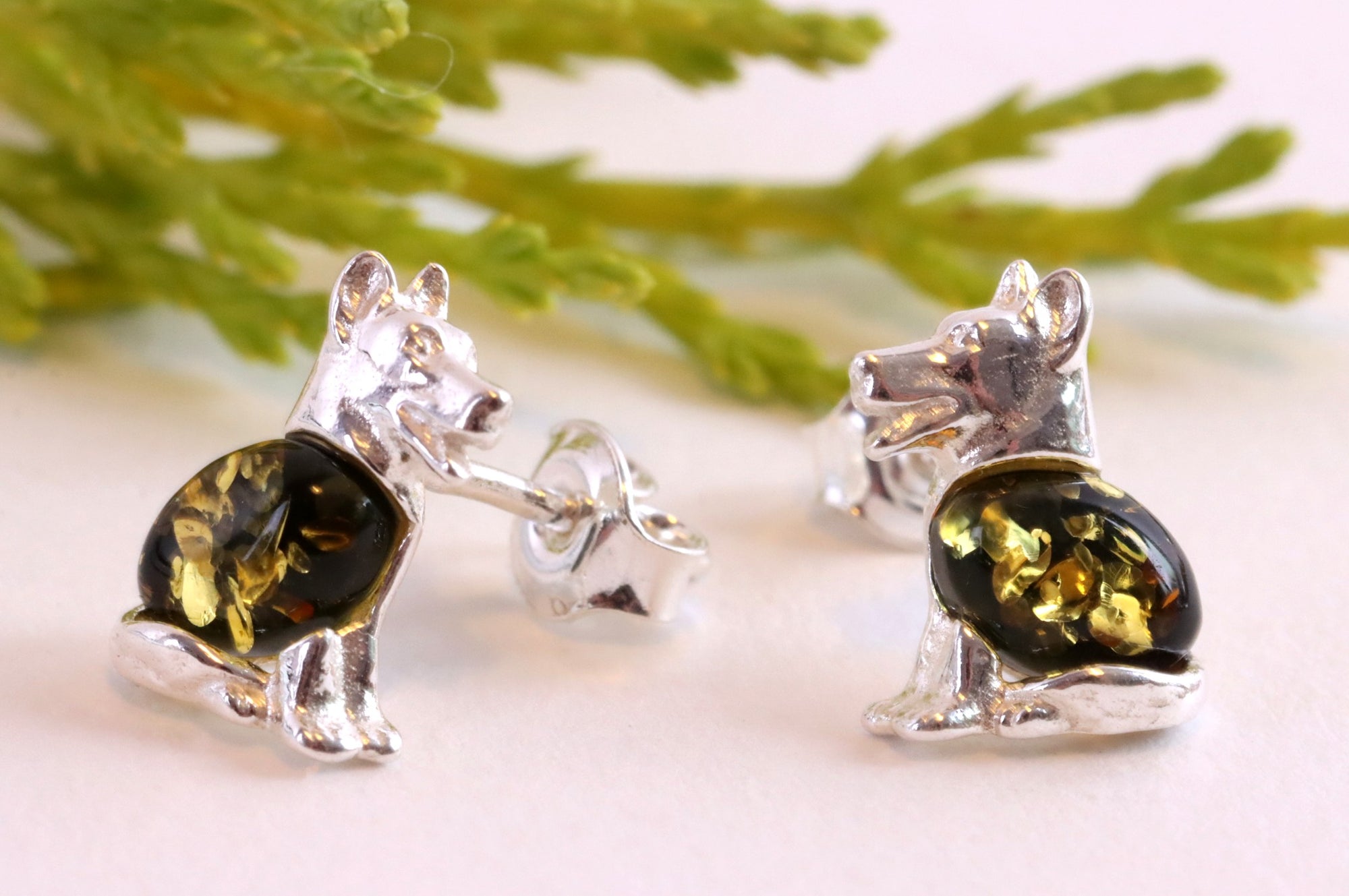 Cute Dog Stud Earrings