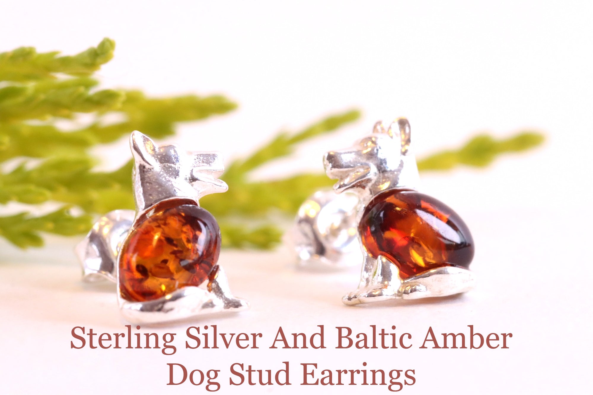 Dog Stud Earrings