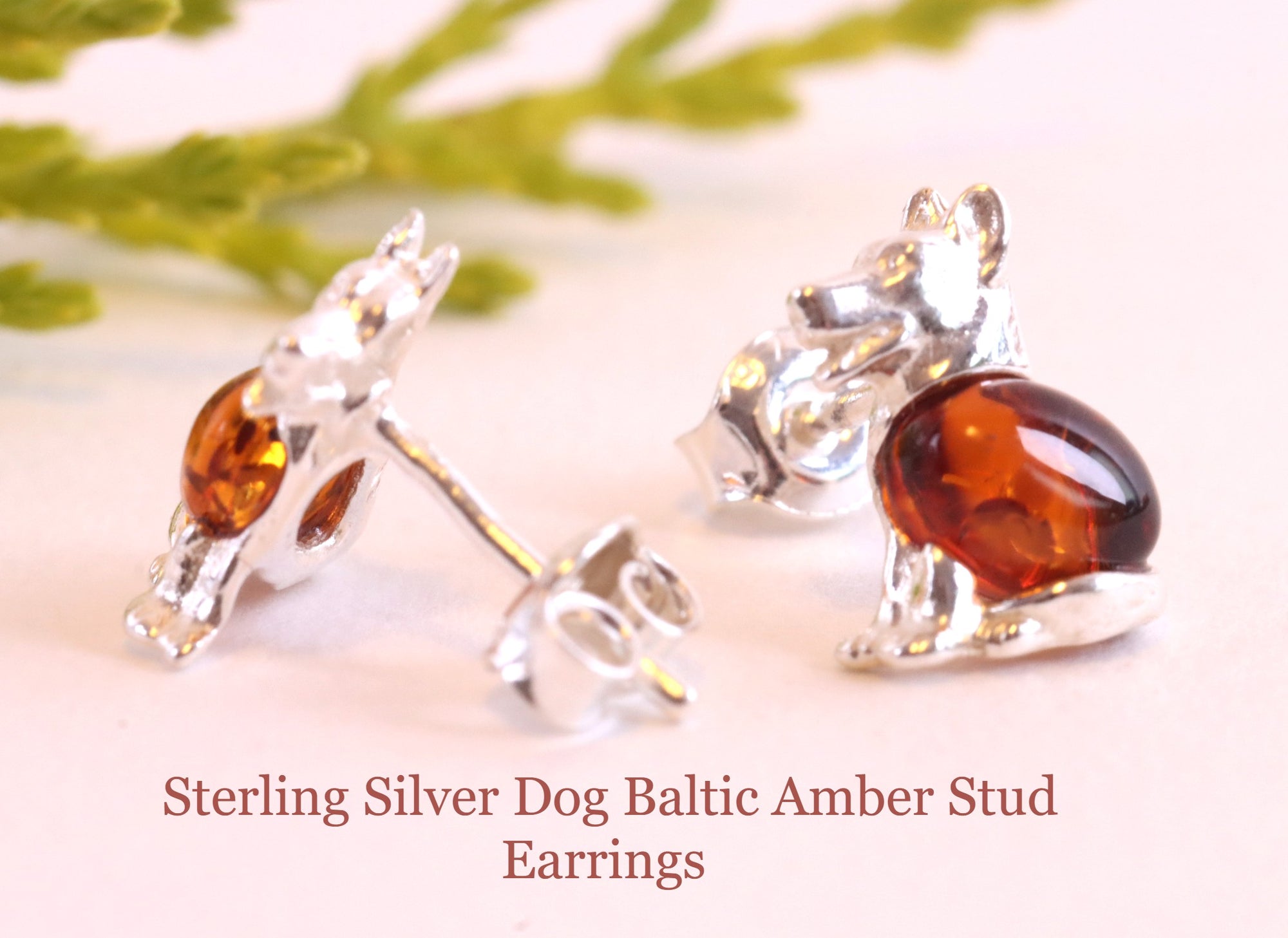 Dog Stud Earrings