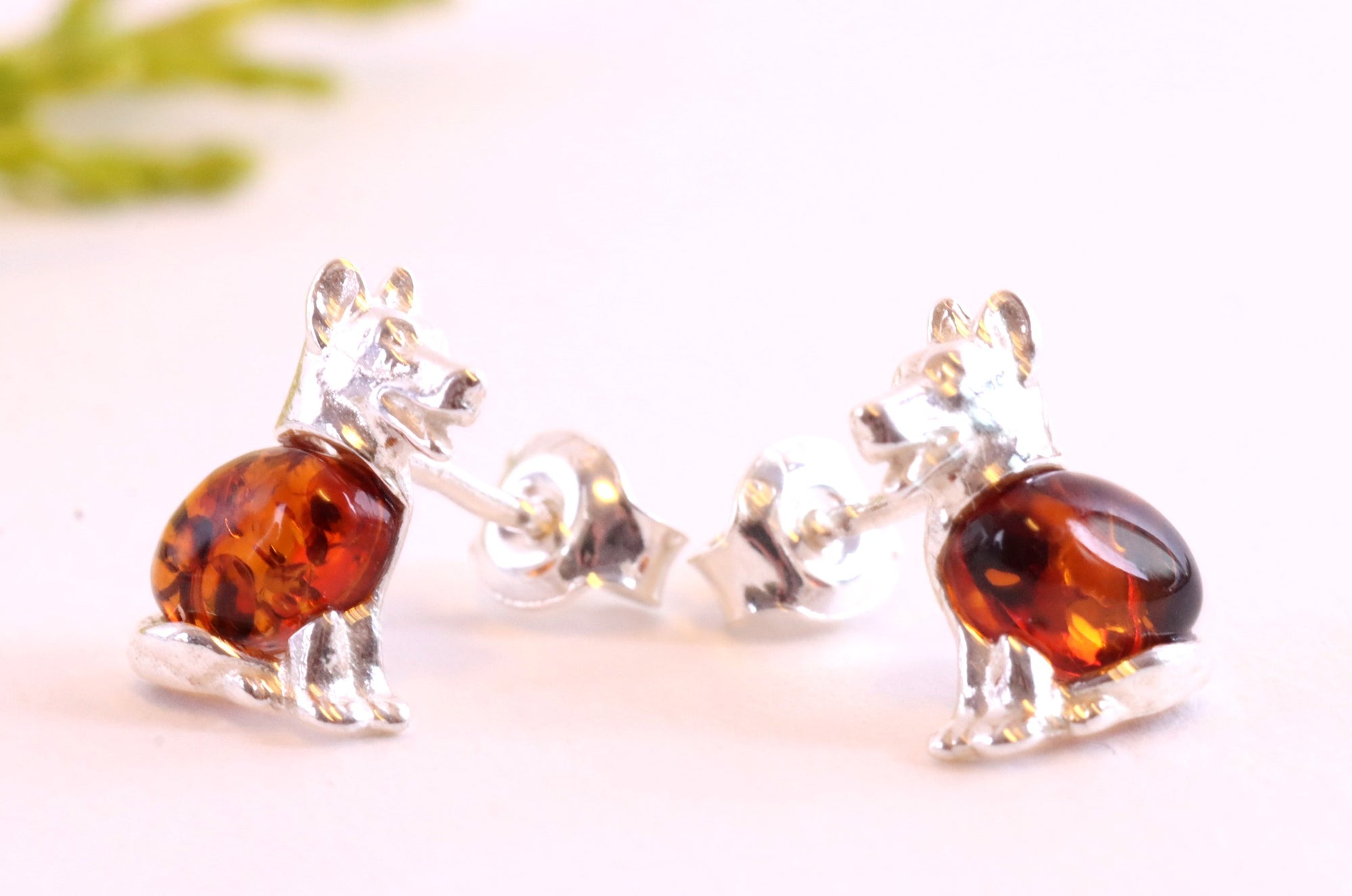 Dog Stud Earrings