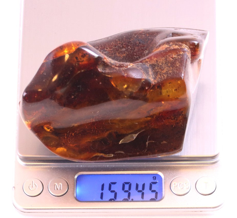 Large Amber Gemstone 159g