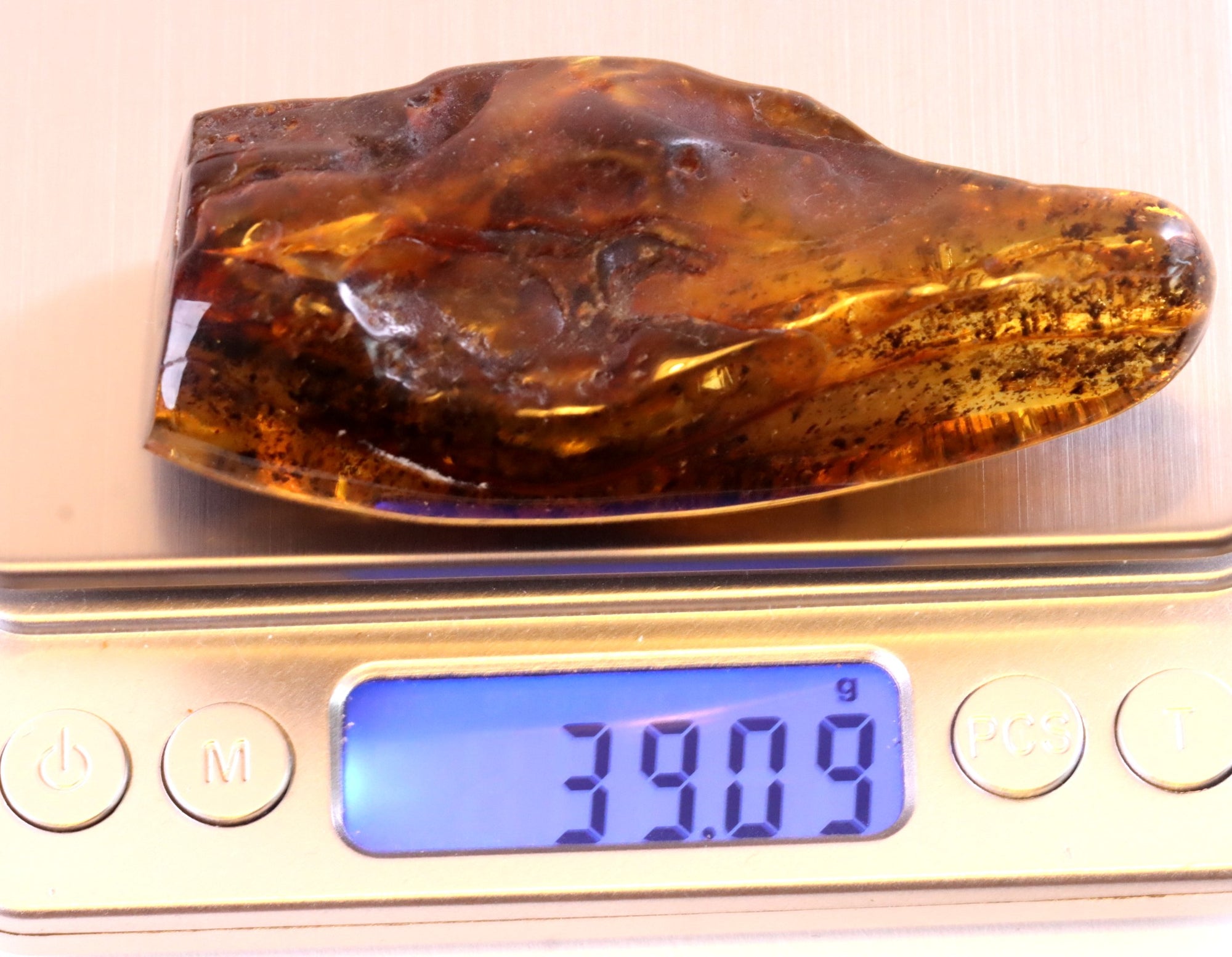 Unique Amber Gem