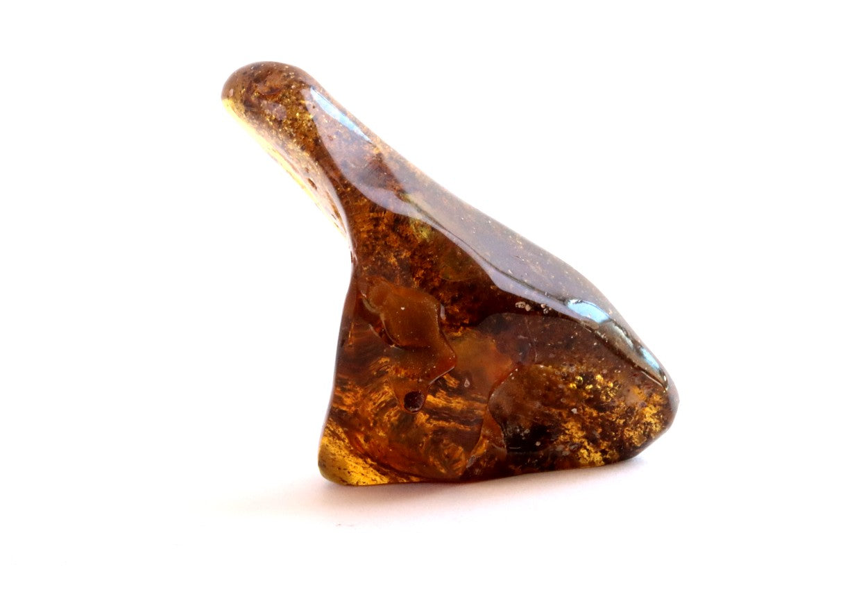 Large Natural Baltic Amber Gemstone (53g).