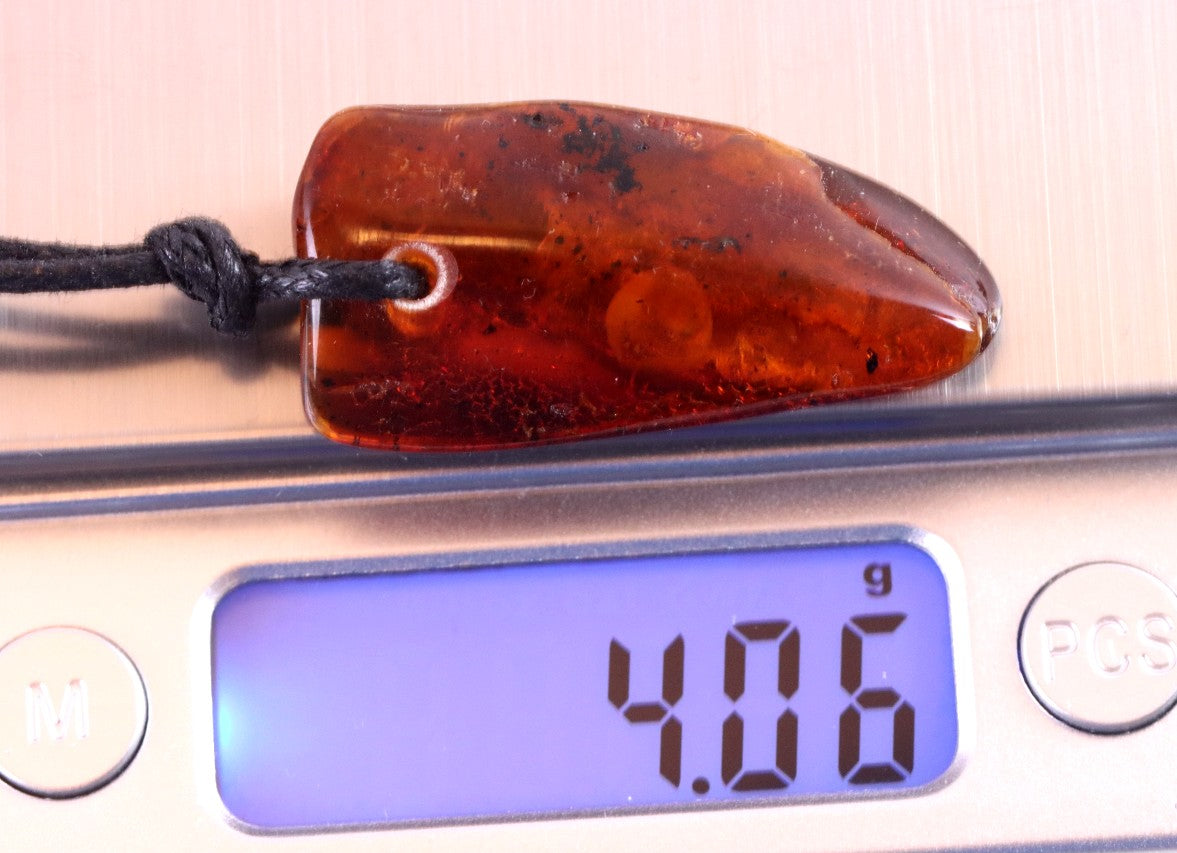 Red Amber Amulet