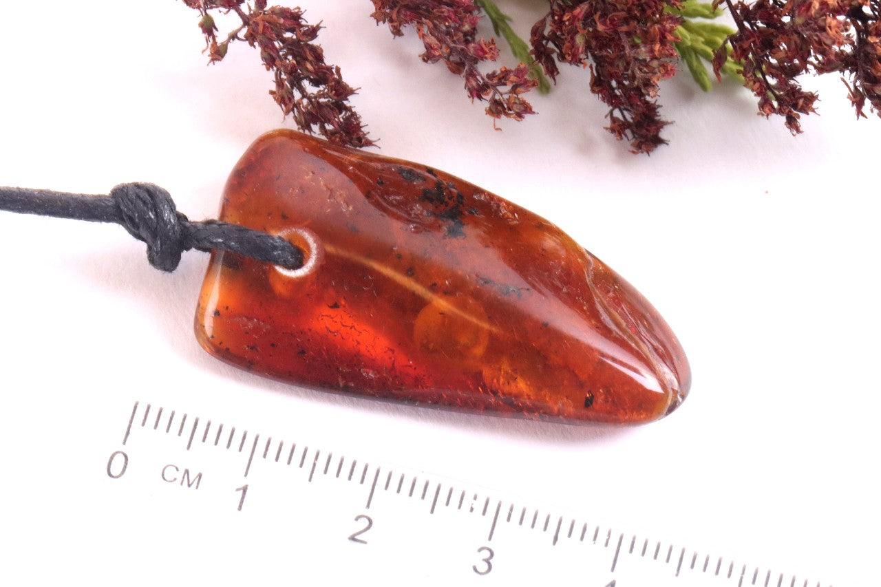 Red Amber Amulet