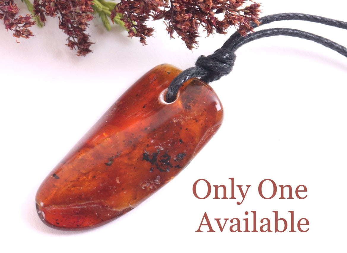 Red Amber Amulet