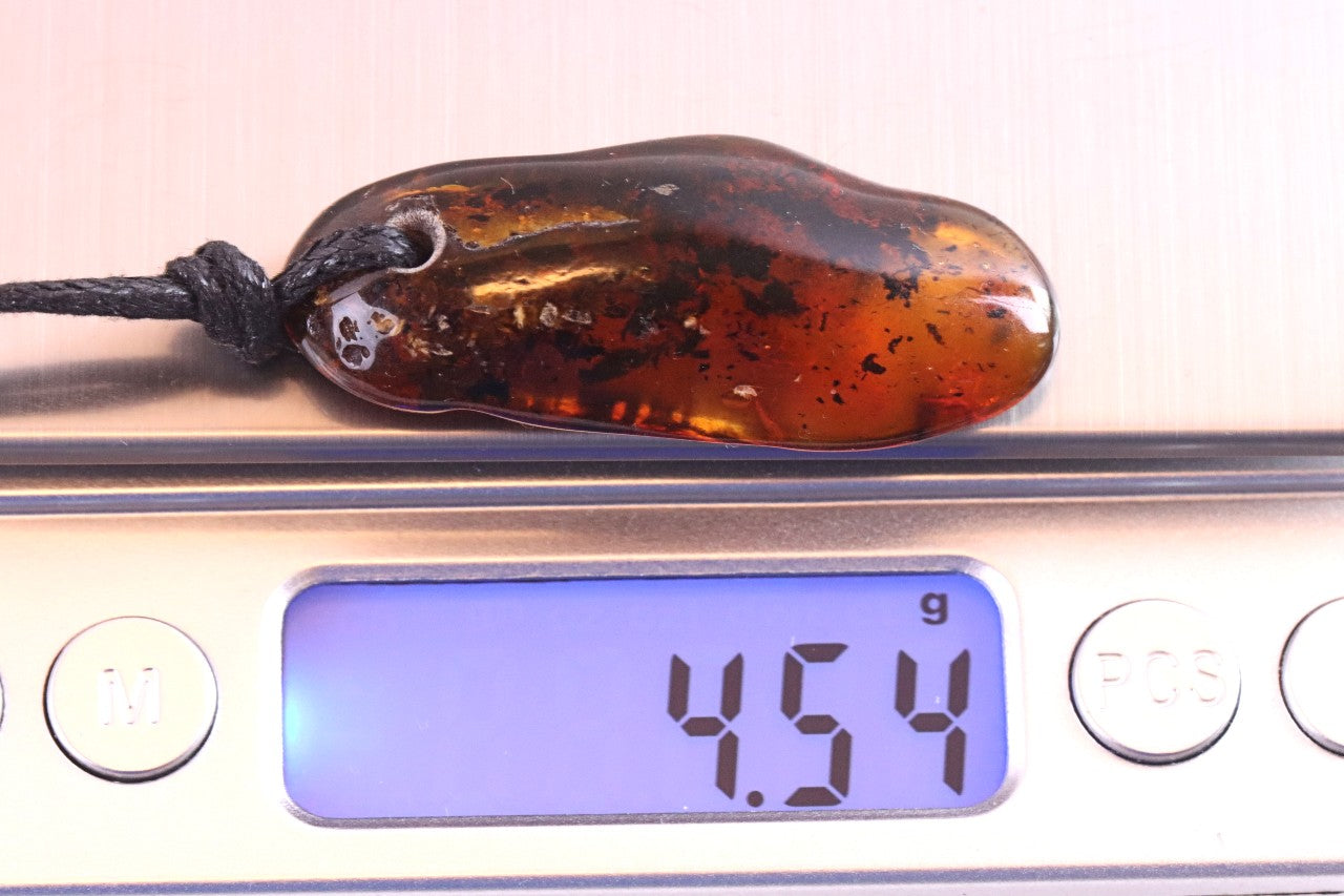 Quirky Amber Amulet Pendant