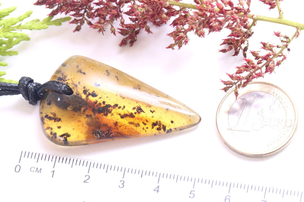Baltic Amber Amulet Pendant