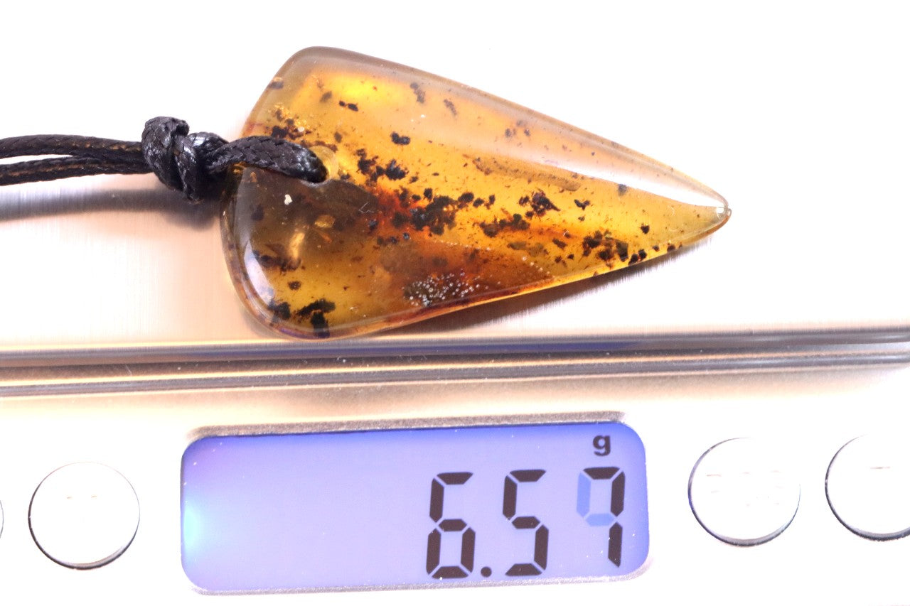 Baltic Amber Amulet Pendant