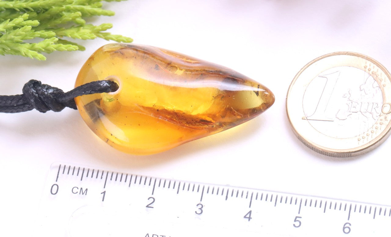 Handmade Natural Baltic Amber Amulet