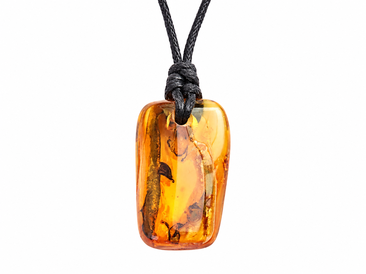 Genuine Baltic Amber Amulet Pendant
