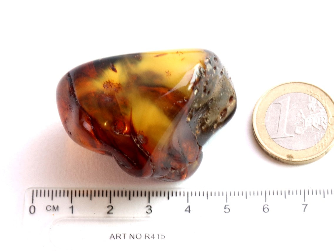 Unique Baltic Amber Gemstone Presentation Box Included