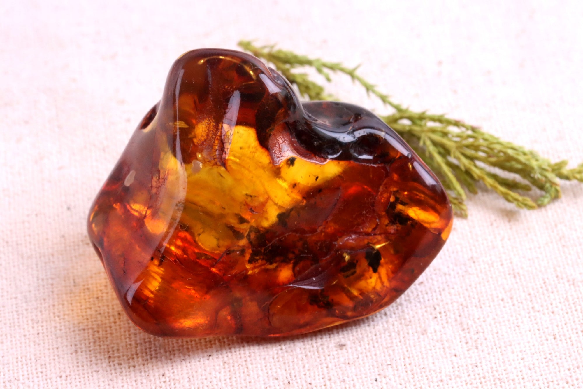 Healing Energy Amber Gemstone