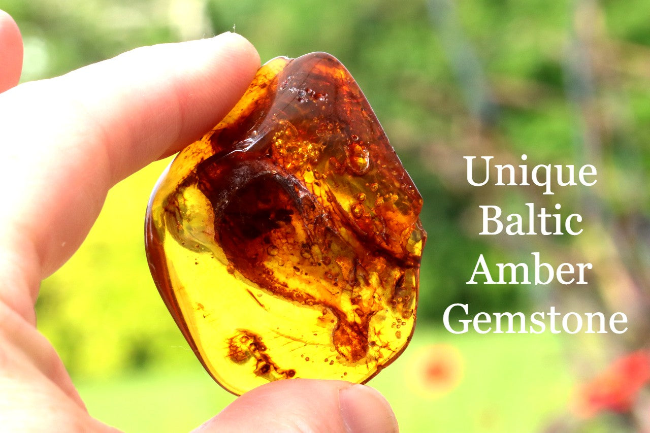 One-of-a-Kind Amber Gift – Presentation Box Included Presentation Box Included