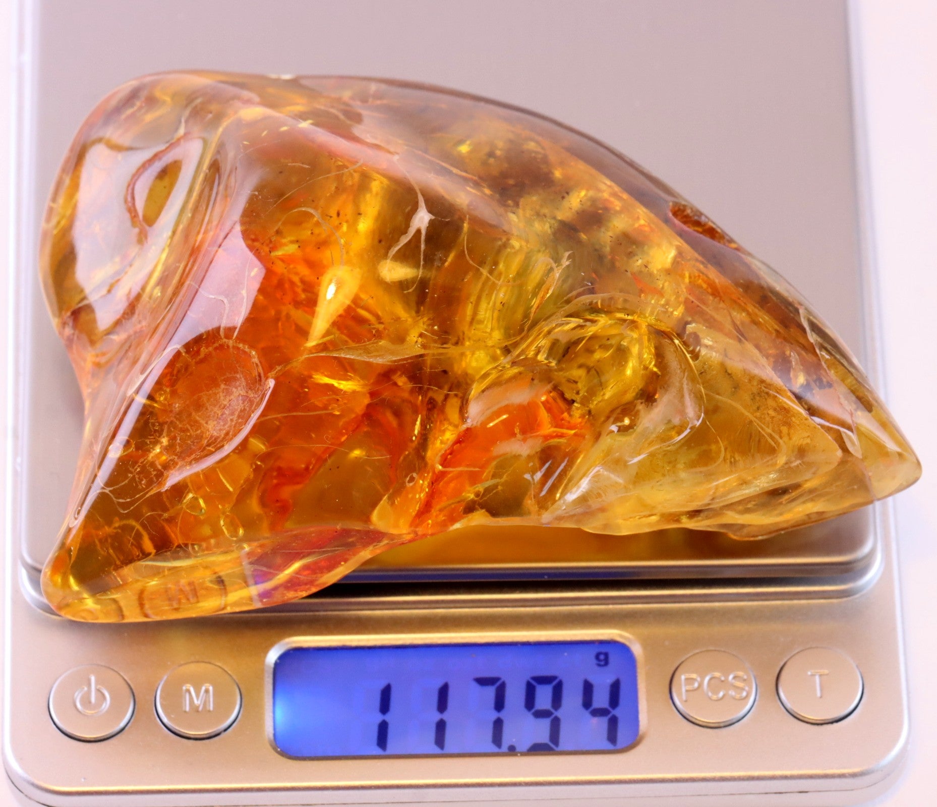 Unbelievable Large 117.9g Amber Stone