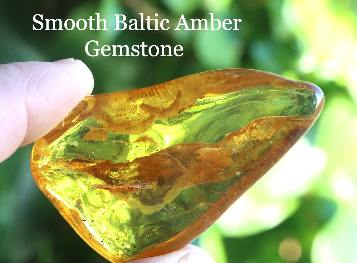 Smooth Baltic Amber Gemstone