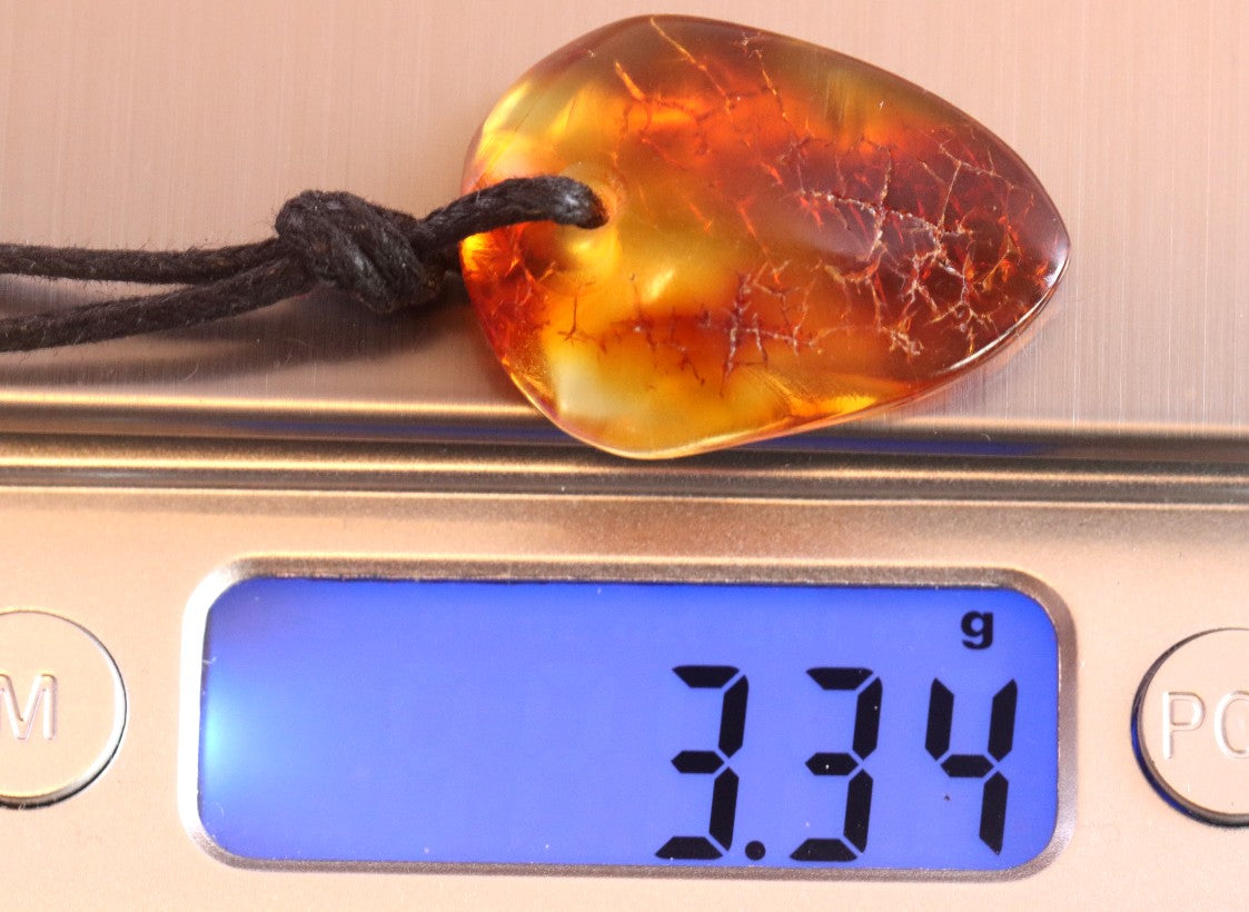 Authentic Baltic Amber Amulet