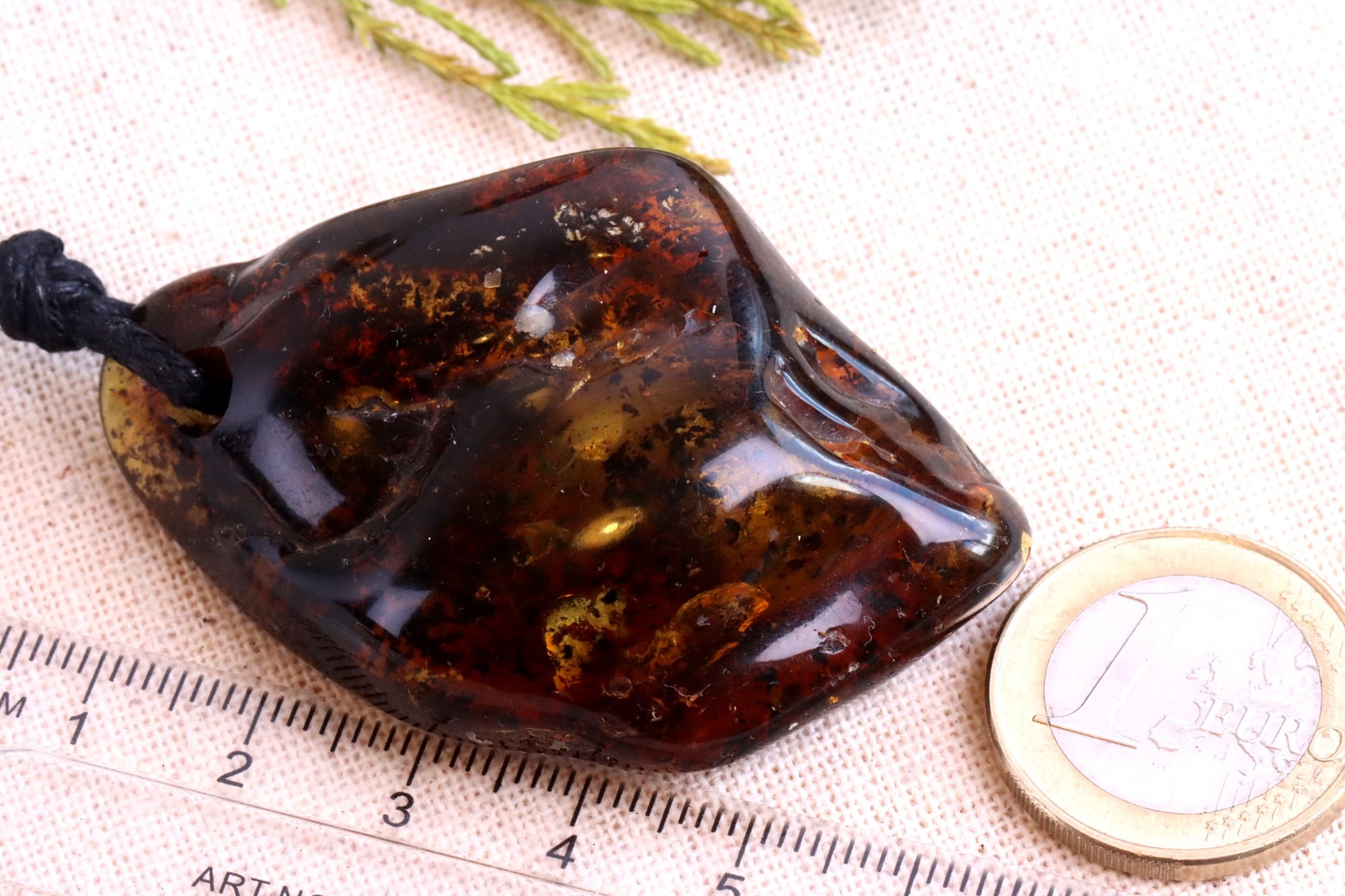 Natural Handmade Baltic Amber Amulet And Get One FREE