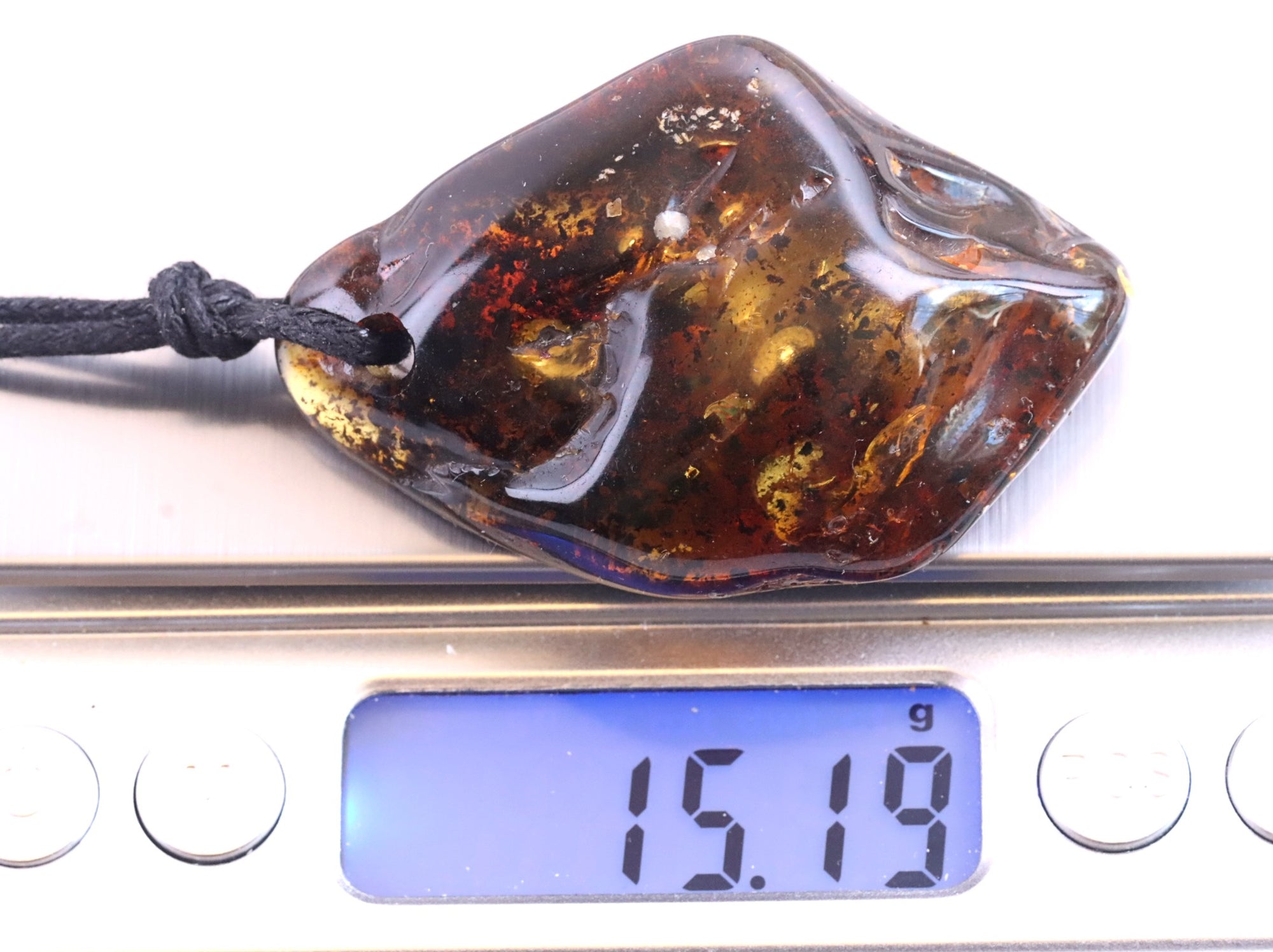 Natural Handmade Baltic Amber Amulet And Get One FREE