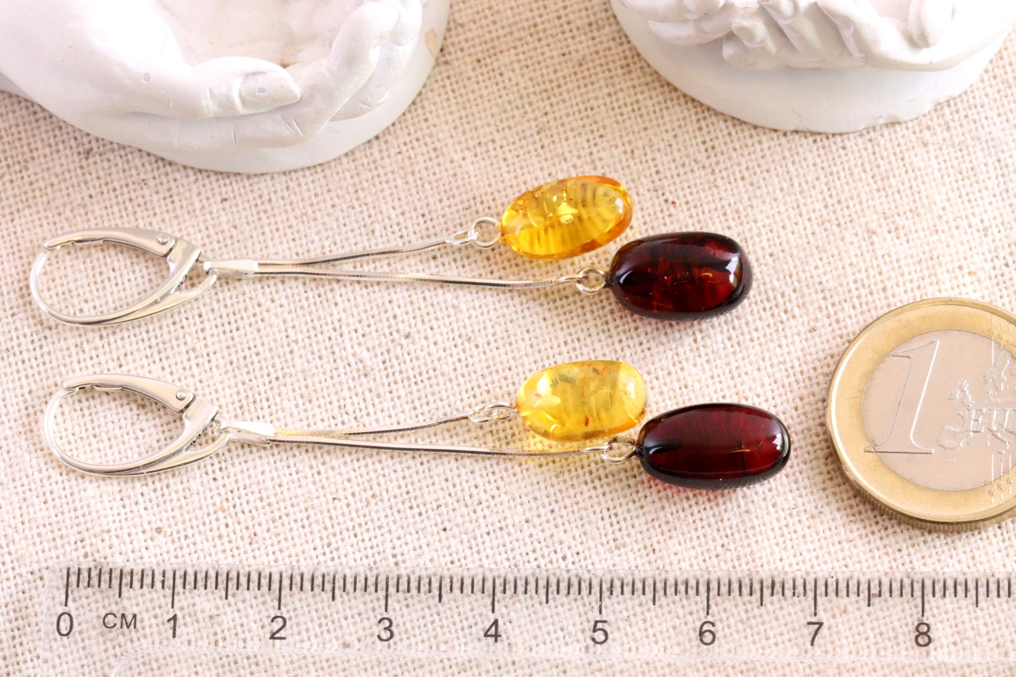 This Weeks Special Offer Dangle Amber Earrings