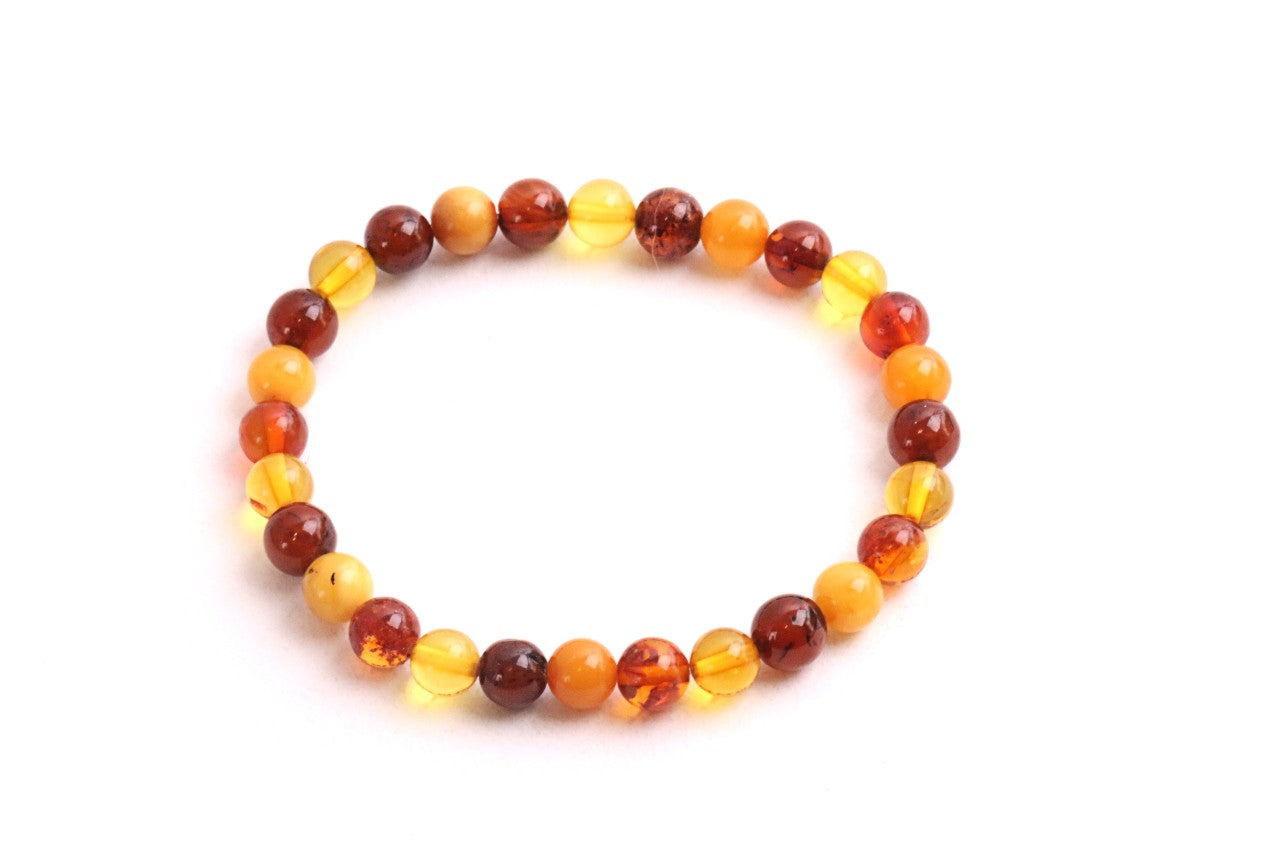 Perfect Round Amber Bracelet