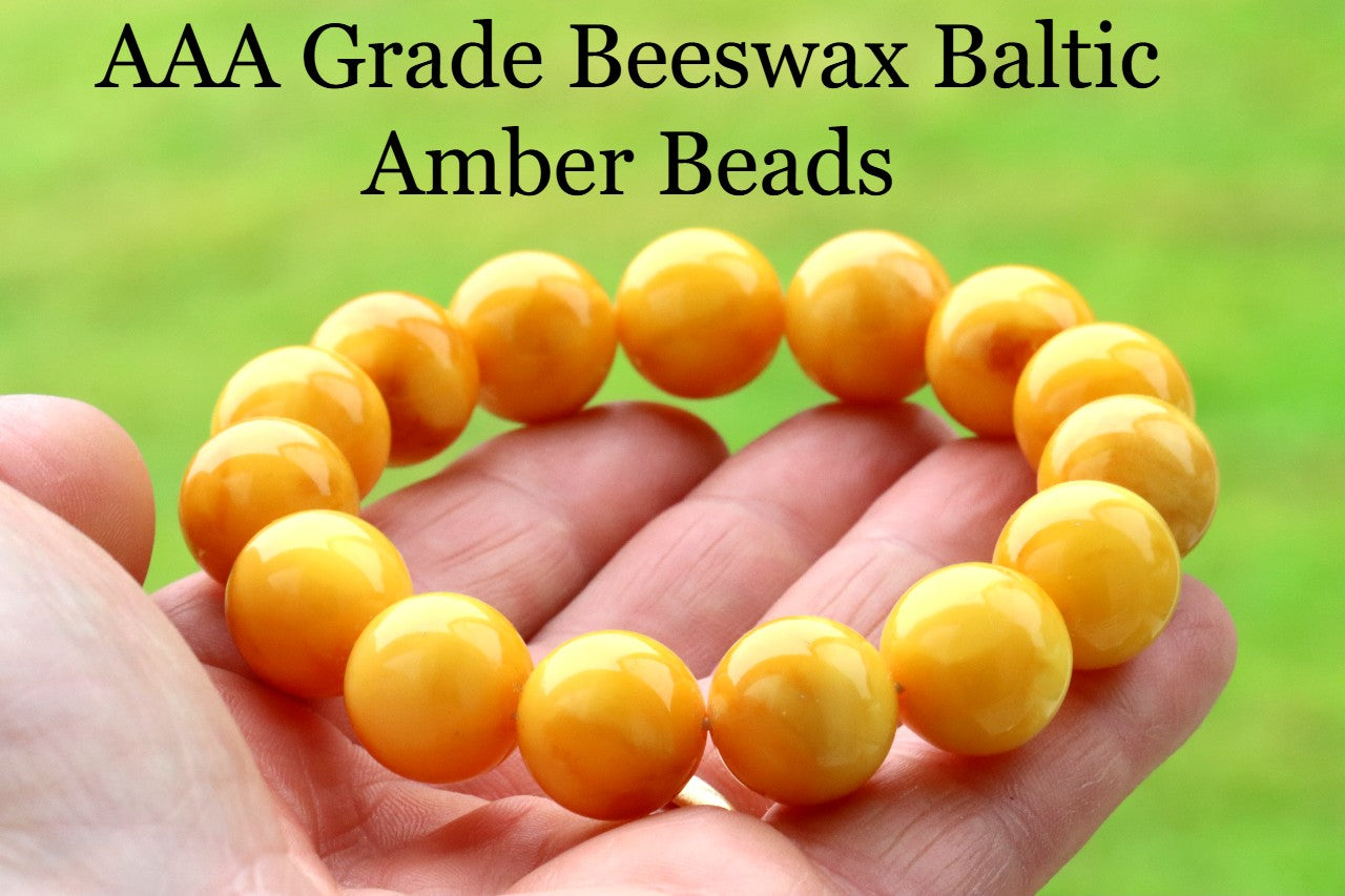AAA Grade Beeswax Baltic Amber Beads