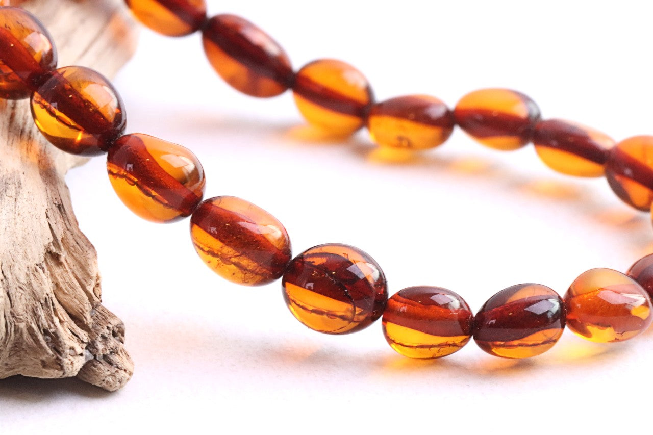 Cherry Bean Amber Bracelet