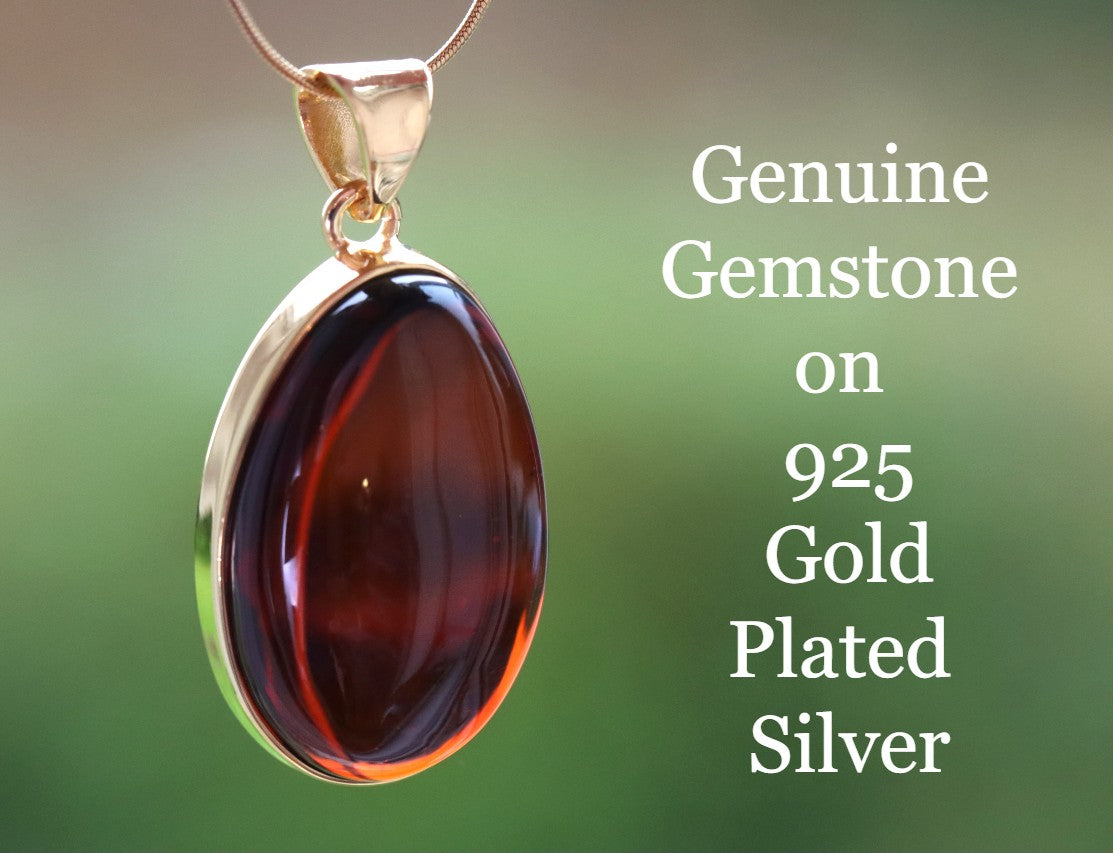 Subtle Baltic Amber Pendant