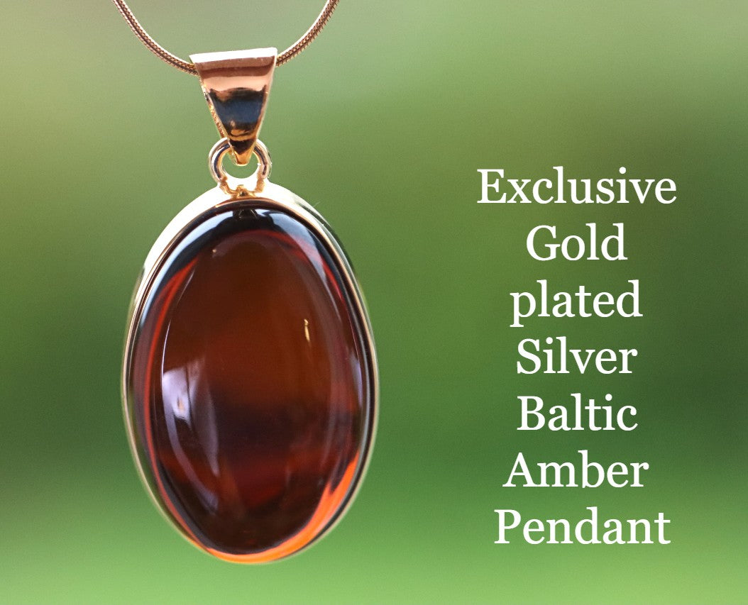 Subtle Baltic Amber Pendant