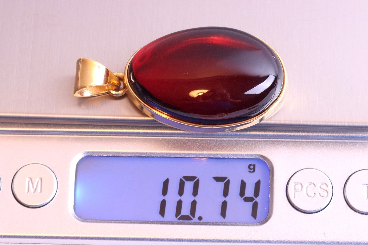 Subtle Baltic Amber Pendant