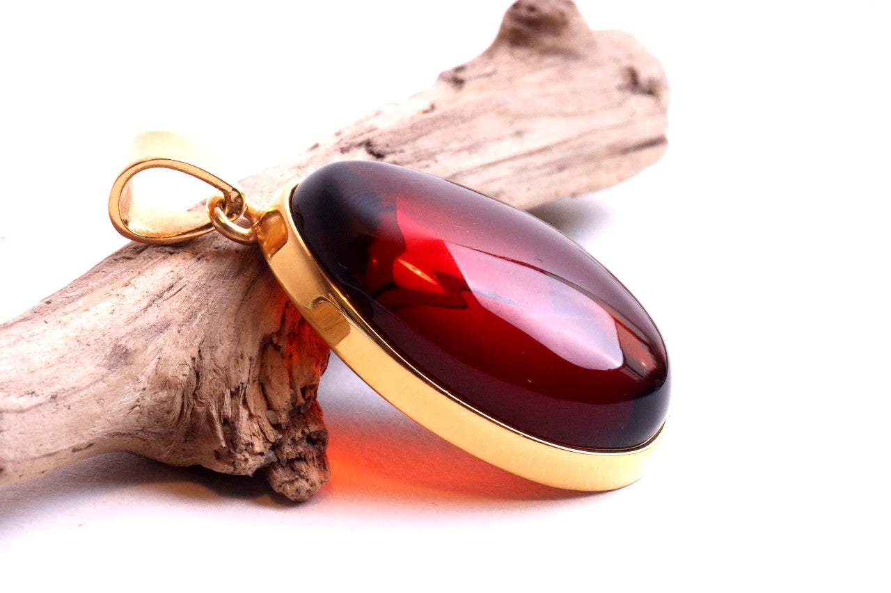 Subtle Baltic Amber Pendant