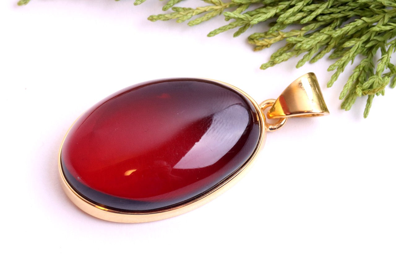 Subtle Baltic Amber Pendant