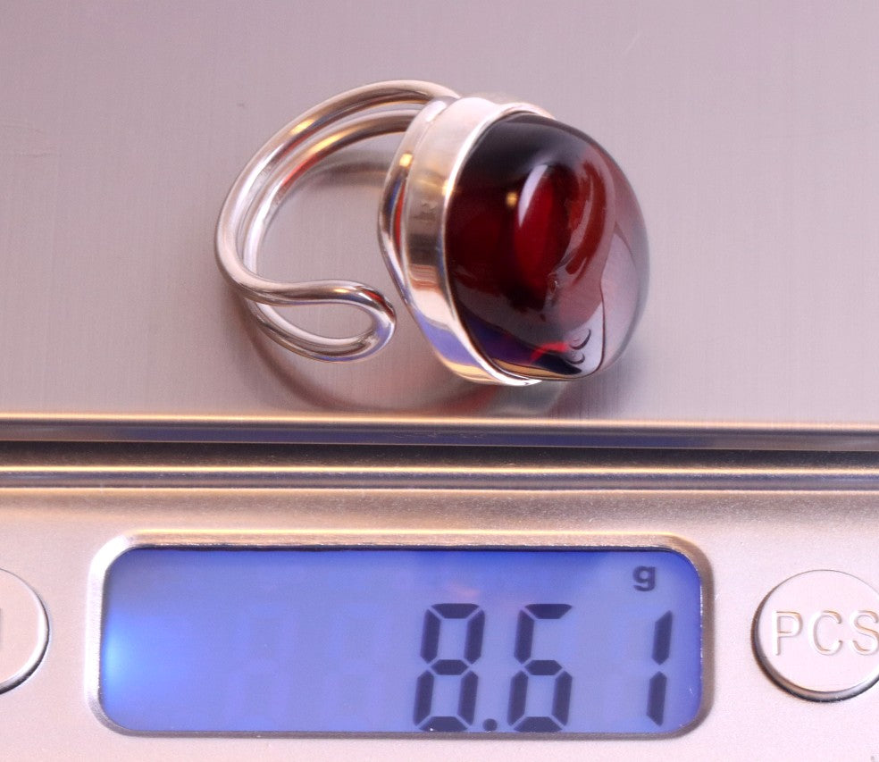 Red Amber Ring