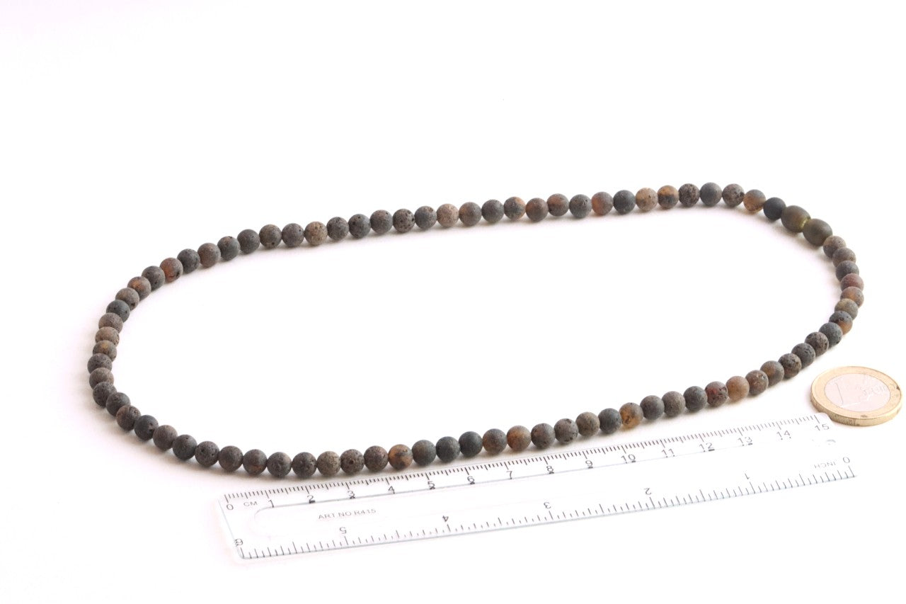Dark Natural Amber Necklace