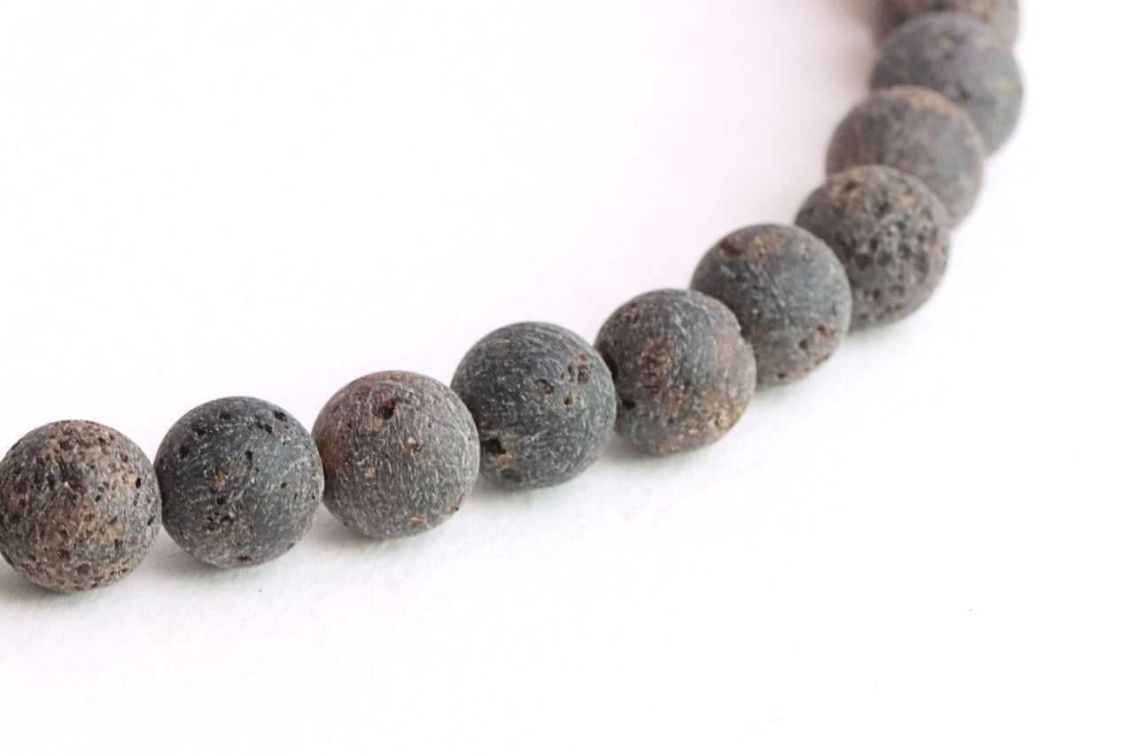 Dark Natural Amber Necklace
