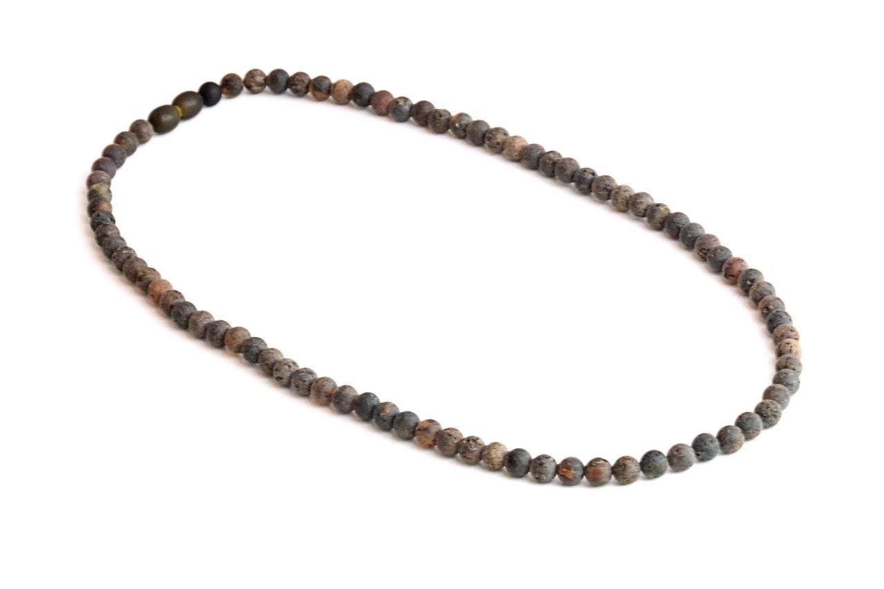 Dark Natural Amber Necklace