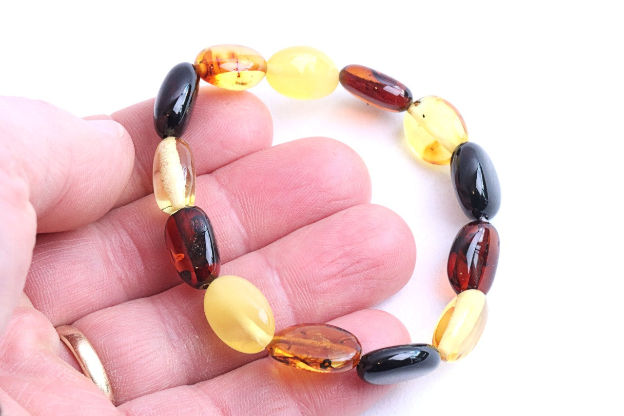 Mixed Baltic Amber Bracelet