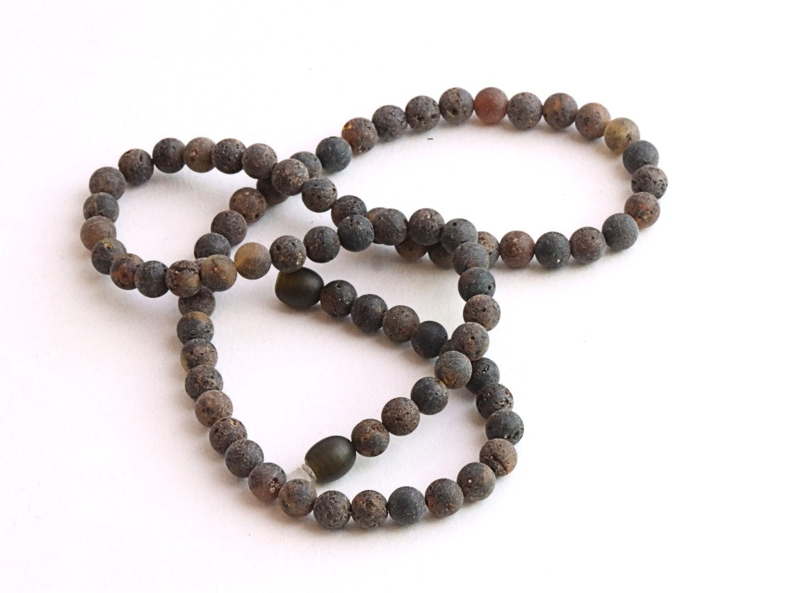 Dark Natural Amber Necklace